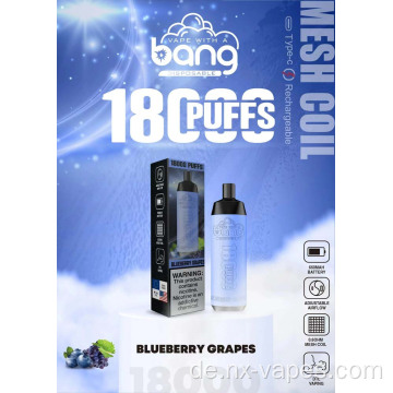 Bang Crown Bar 18000 Puffs Einweg -Vape -Großhandel